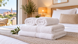 airbnb towel